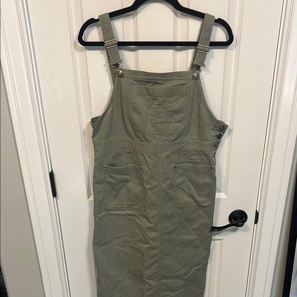 L.L. Bean Women's Petite Cotton Jumper in Sage Green
